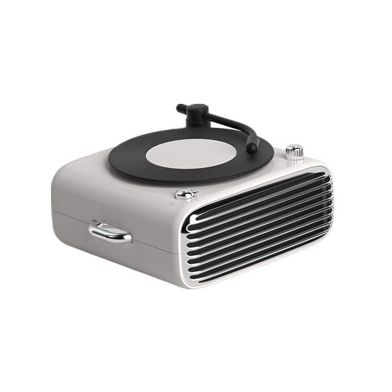 D10 Mini Vinyl‑Style Bluetooth Speaker with Aromatherapy Diffuser eprolo