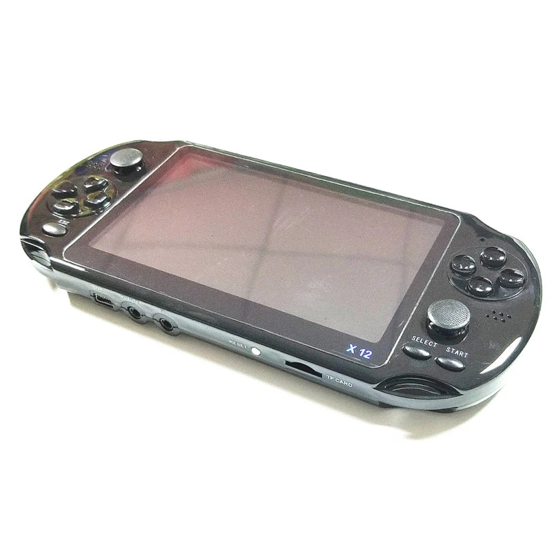 X12 5.1" Handheld Retro Game Console Dual Joystick 1000+ Games 8GB eprolo