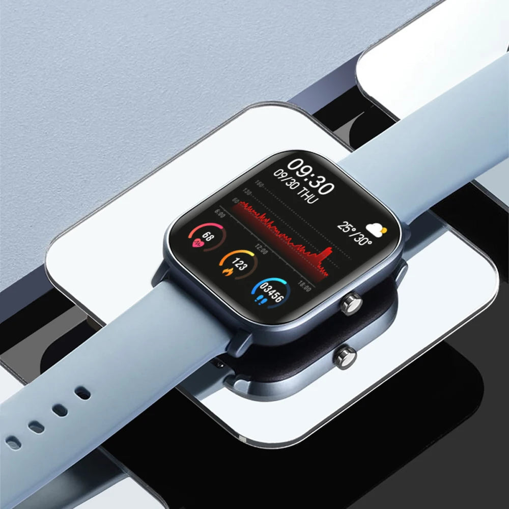P8 Smartwatch - 1.4" HD Touch Screen, IP67 Waterproof, Heart Rate Monitor, Multi-Sport Modes eprolo