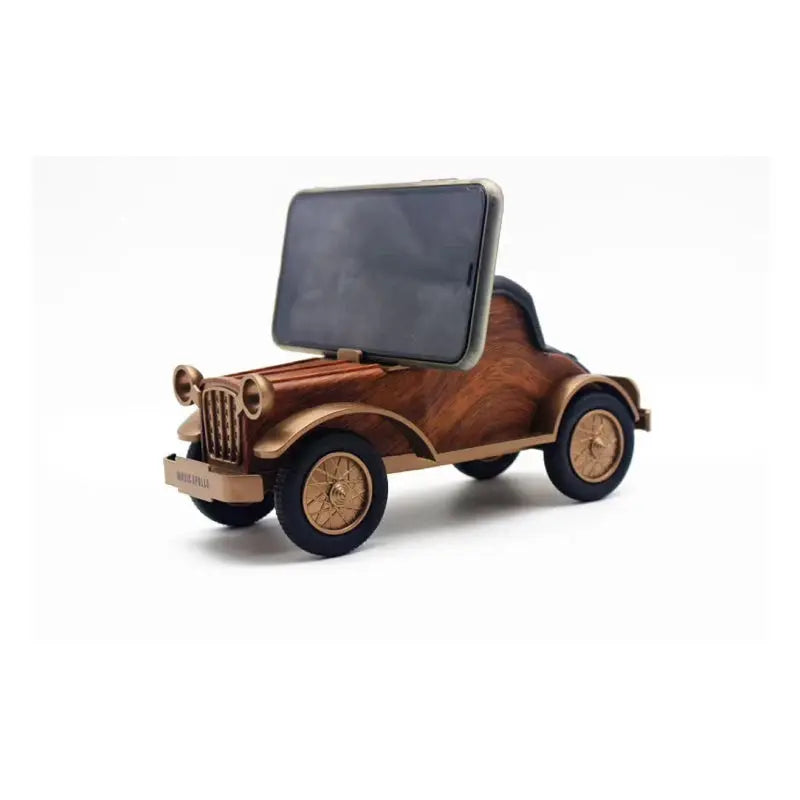 A9 Retro Car Bluetooth Speaker – Wood Grain Wireless HiFi Subwoofer eprolo
