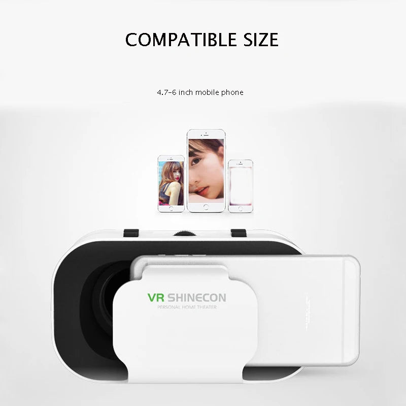 VR SHINECON BOX 5 Mini 3D VR Glasses | Virtual Reality Headset for Smartphones eprolo