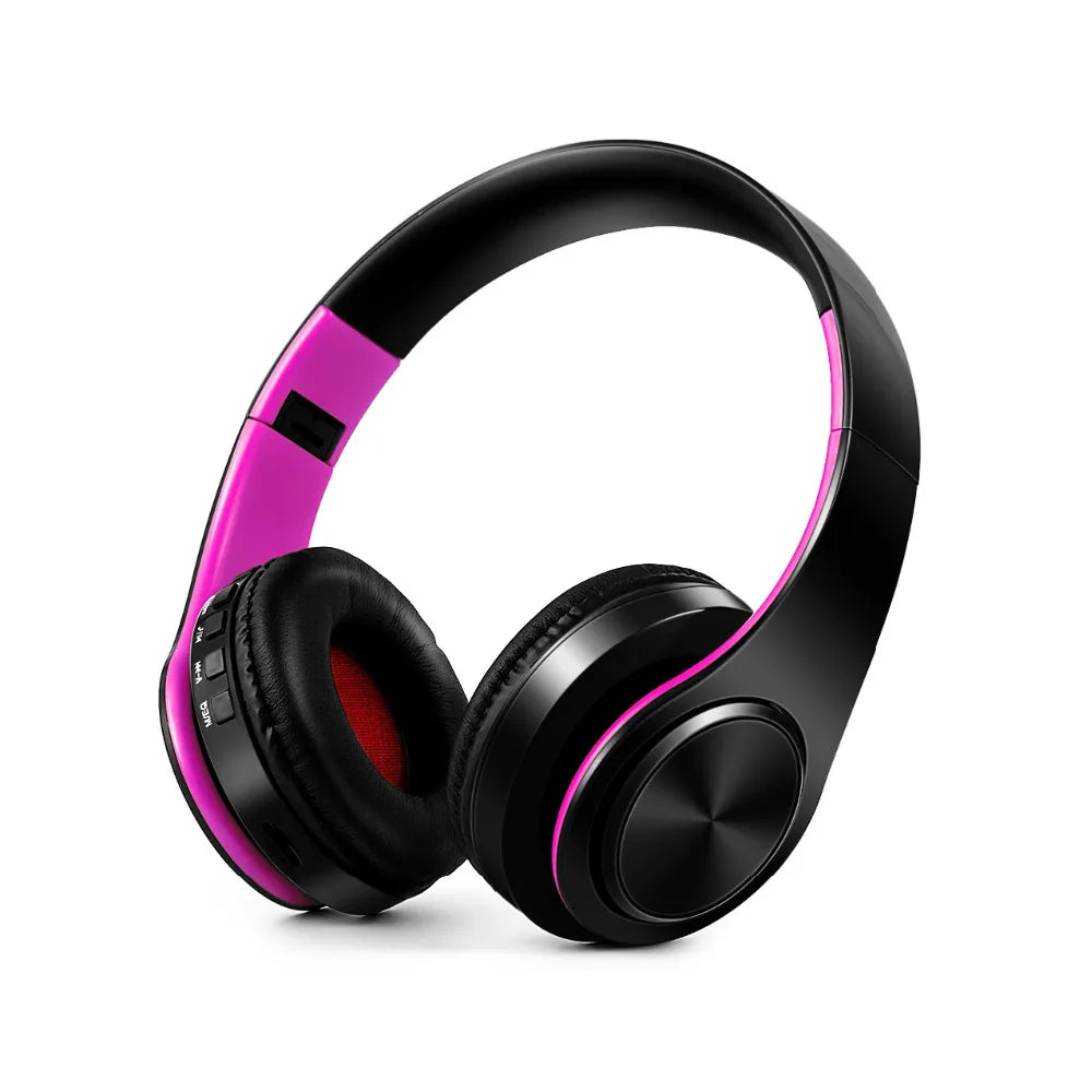 Premium Bluetooth Headphones w/ MP3/FM/TF Card, Foldable Sport Headset eprolo