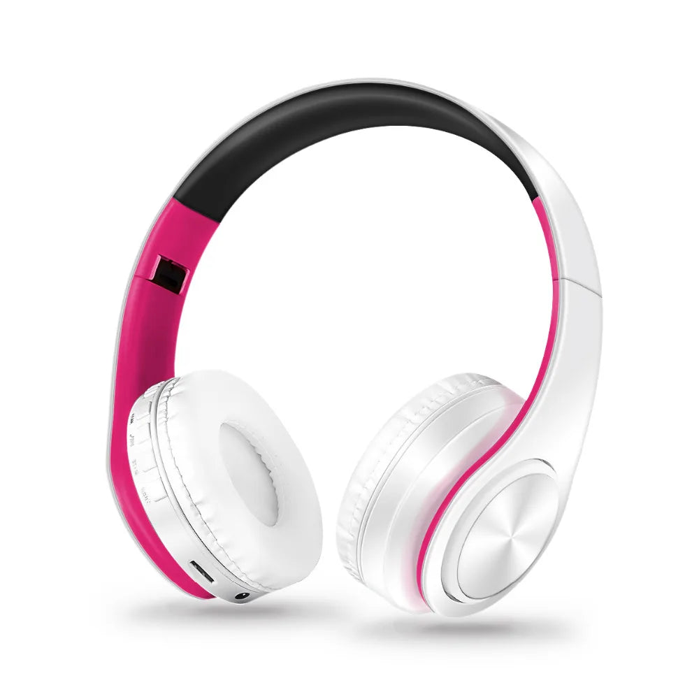 Premium Bluetooth Headphones w/ MP3/FM/TF Card, Foldable Sport Headset eprolo