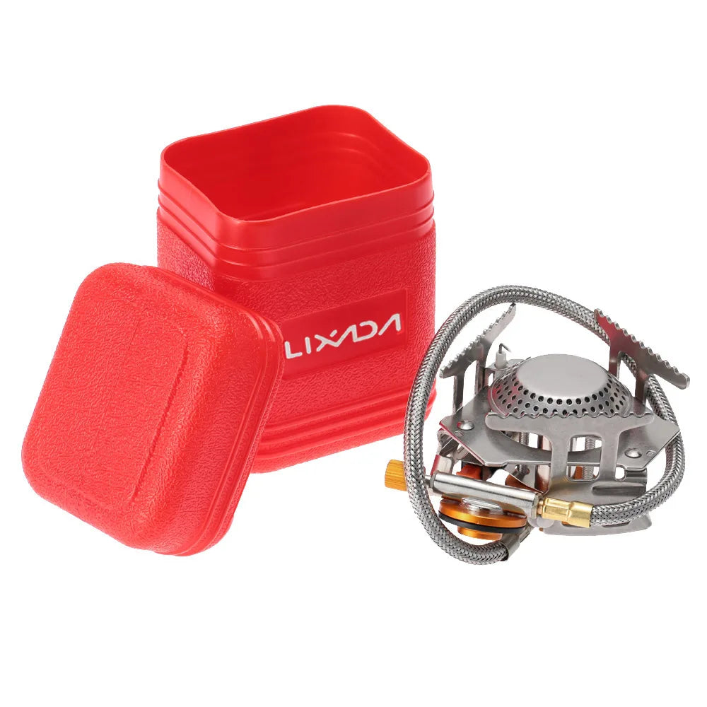LIXADA 3000W Foldable Mini Camping Gas Stove Portable Outdoor Burner eprolo