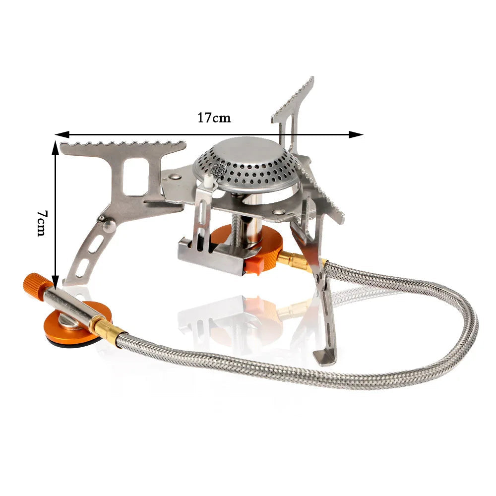 LIXADA 3000W Foldable Mini Camping Gas Stove Portable Outdoor Burner eprolo