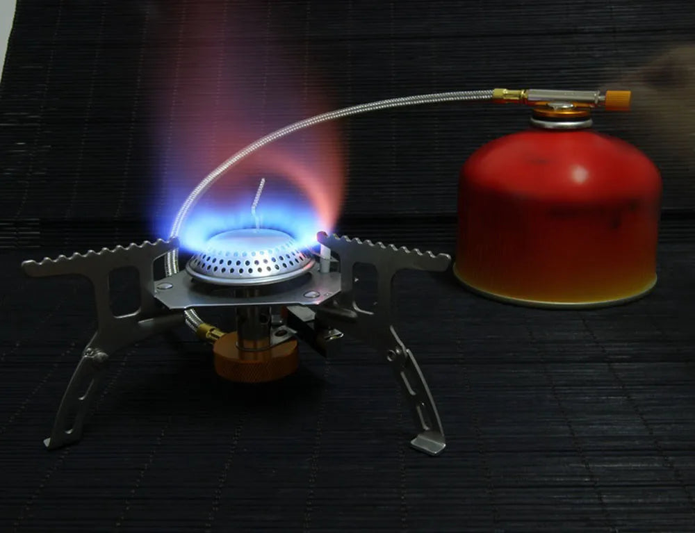 LIXADA 3000W Foldable Mini Camping Gas Stove Portable Outdoor Burner eprolo