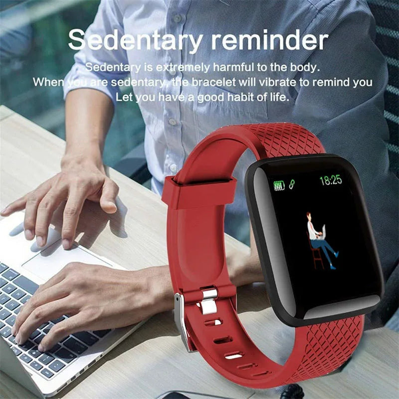 116 Plus Smartwatch – Blood Pressure, Heart Rate Monitor, Fitness Tracker eprolo
