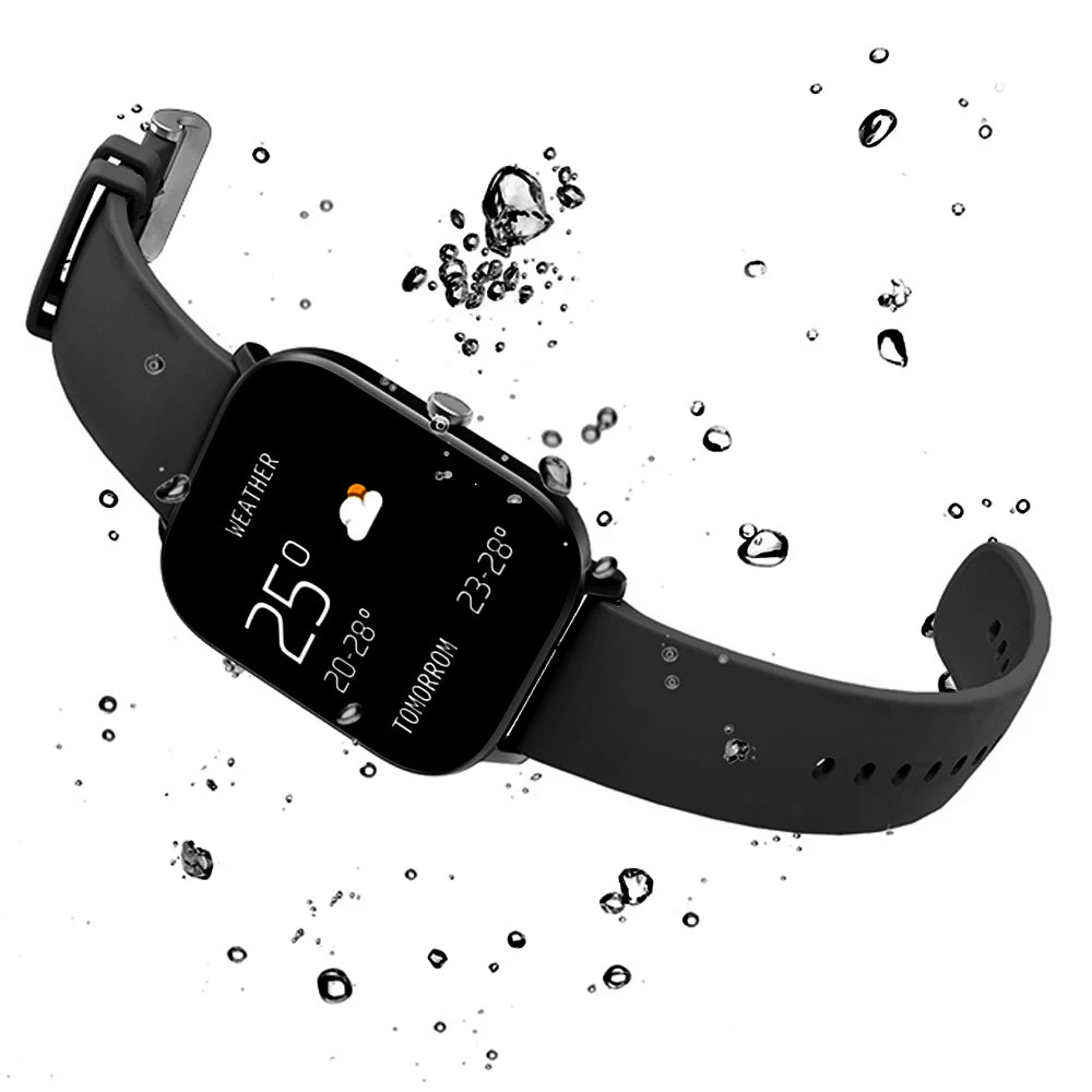 P8 Smartwatch - 1.4" HD Touch Screen, IP67 Waterproof, Heart Rate Monitor, Multi-Sport Modes eprolo
