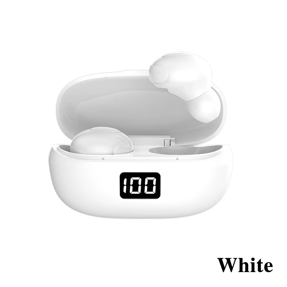 HKT6 TWS Bluetooth 5.0 Earphones, HiFi Stereo, Noise Reduction, 4H Playtime, IPX6 Waterproof, Touch Control eprolo