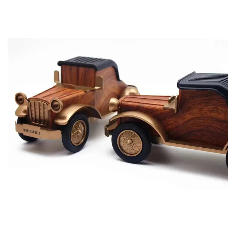 A9 Retro Car Bluetooth Speaker – Wood Grain Wireless HiFi Subwoofer eprolo