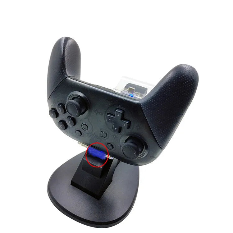 Dual USB Charging Dock Station for Nintendo Switch Pro Controller with LED Indicator eprolo
