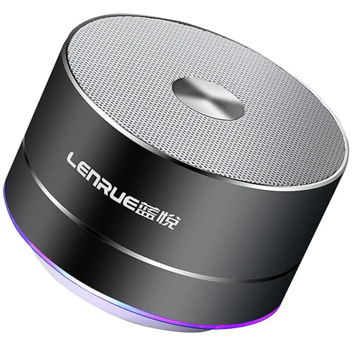 LENRUE Mini Bluetooth 4.1 Speaker w/ LED Light, Mic, 3W, AUX, TF, USB eprolo