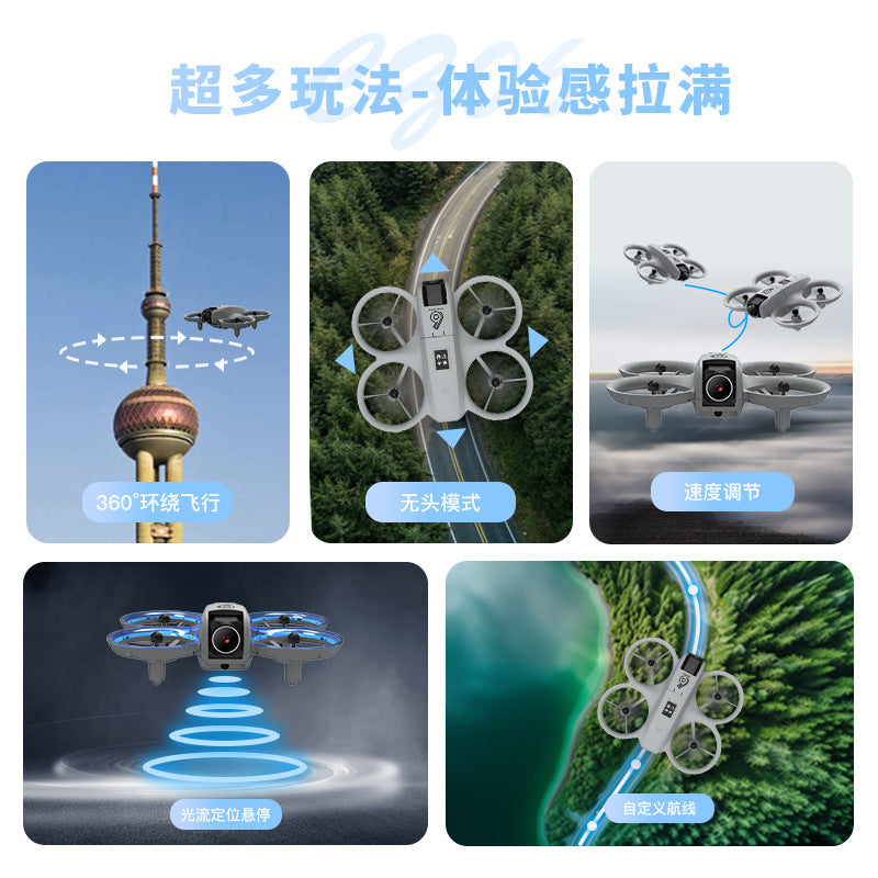 CZ06 Mini HD Dual Camera Drone with Obstacle Avoidance, 4K Video, WiFi FPV, 360° Flip, Trajectory Flight eprolo