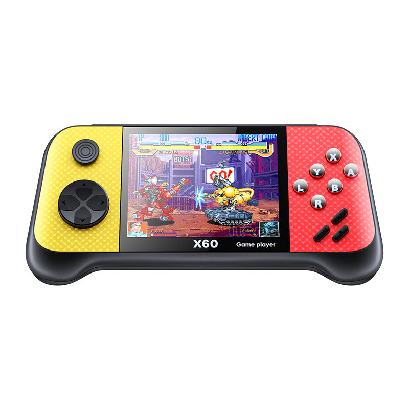 X60 Retro Handheld Game Console 3.5" Dual Player 4000+ Games AV Output eprolo