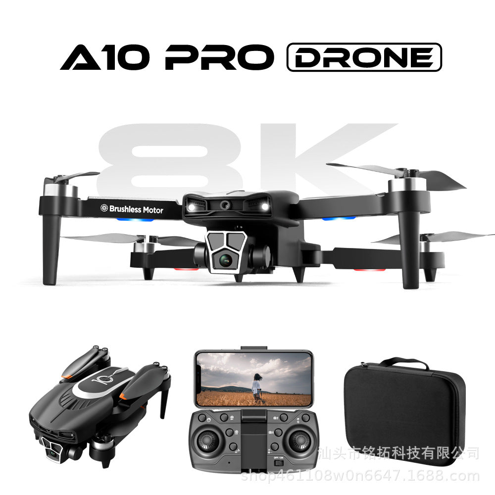 A10 Pro Camera Drone 8K/6K 3-Axis Gimbal Optical Flow UAV with Smart Obstacle Avoidance & 25min Flight eprolo