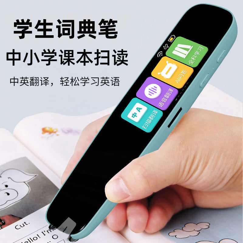 A3 Smart WiFi Scan Reader Pen with Micro Chat—AI English Learning Tool, Multifunctional Student Scanner for Kids eprolo