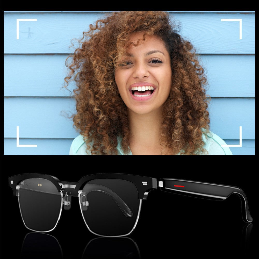 Bluetooth Smart Glasses E13-06 with Music, Calls, Anti-Blue or Sun Protection Lens eprolo