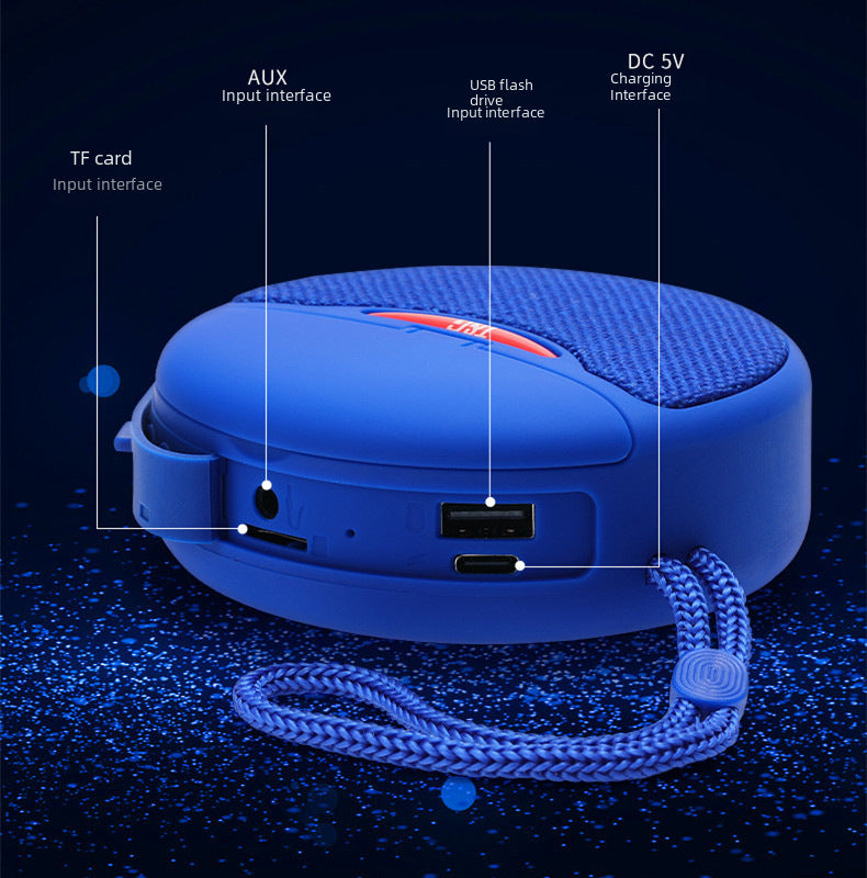 TG808/TG813 Bluetooth Speaker w/ Headest, TWS, FM Radio, TF/USB/AUX Playback, Portable Wireless Speaker eprolo