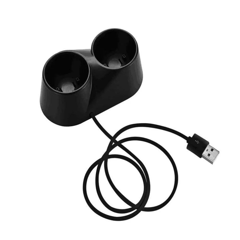 PS4 VR Dual Charging Dock Station – Mini Remote Charger for PS4 Controllers eprolo