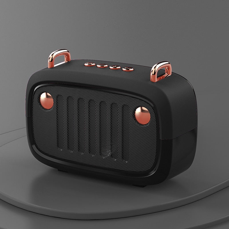 BS-32D Retro Bluetooth 5.0 Speaker | Portable Wireless HiFi Sound TF Card, USB, FM eprolo