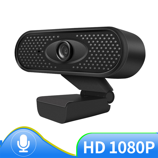 Flexible USB Webcam HD 1080P with Microphone, PC Web Camera for Computer, Plug & Play, Wide Angle eprolo