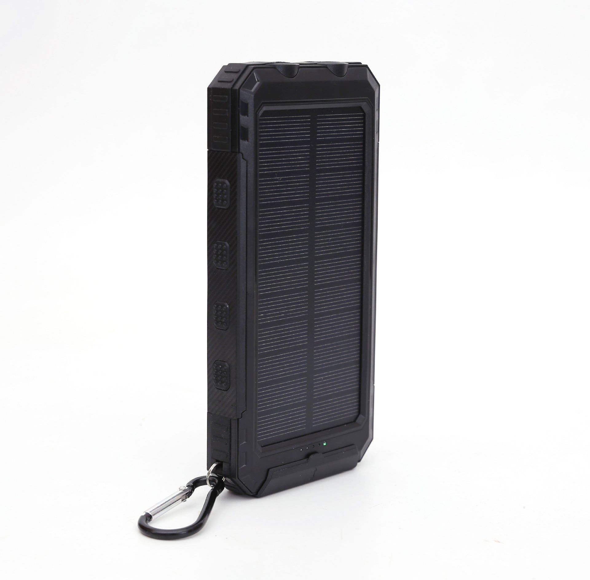 Ultra Thin 20000mAh Solar Power Bank Waterproof Dual LED Flashlights Compass eprolo