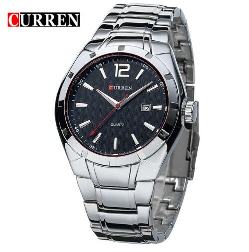 Stylish CURREN Men’s Quartz Dress Watch – Alloy Case, 41 mm, 3 Bar eprolo