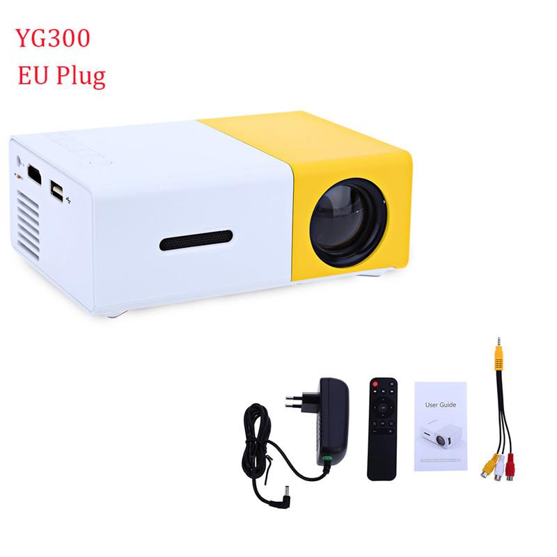 YG300 Mini Portable LED Projector - 1080P HD Home Theater Cinema eprolo