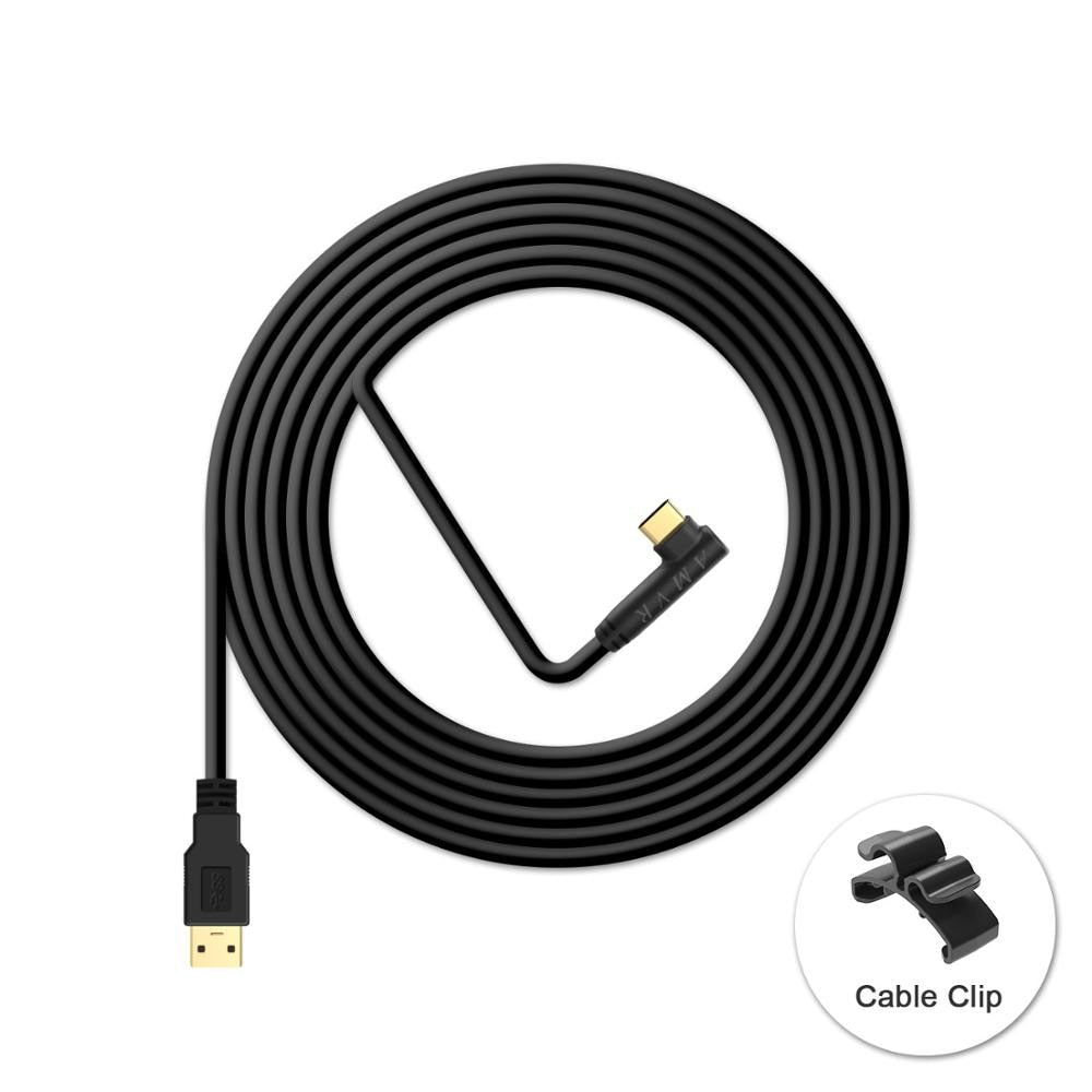 5M USB 3.0 Type C Cable for Oculus Quest 2 Link VR Headset, High-Speed 5Gbps Data Transfer & Charging eprolo