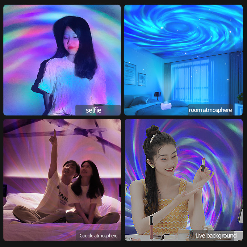 EGOGO Bluetooth Galaxy Projector Light with Music, Remote Control & Star Projection eprolo