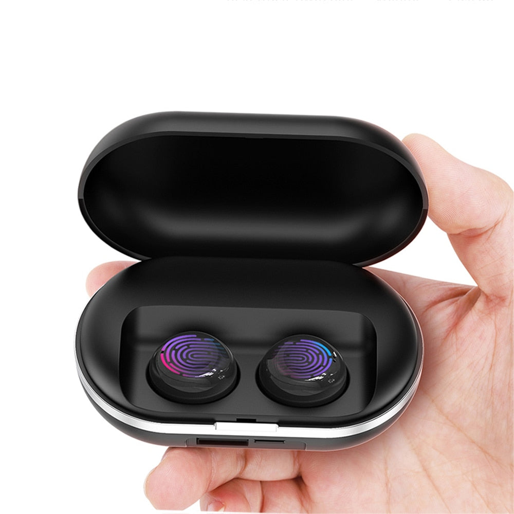 ZLT‑01 TWS Bluetooth 5.0 Touch Earbuds, Stereo Noise‑Reducing Earphones eprolo