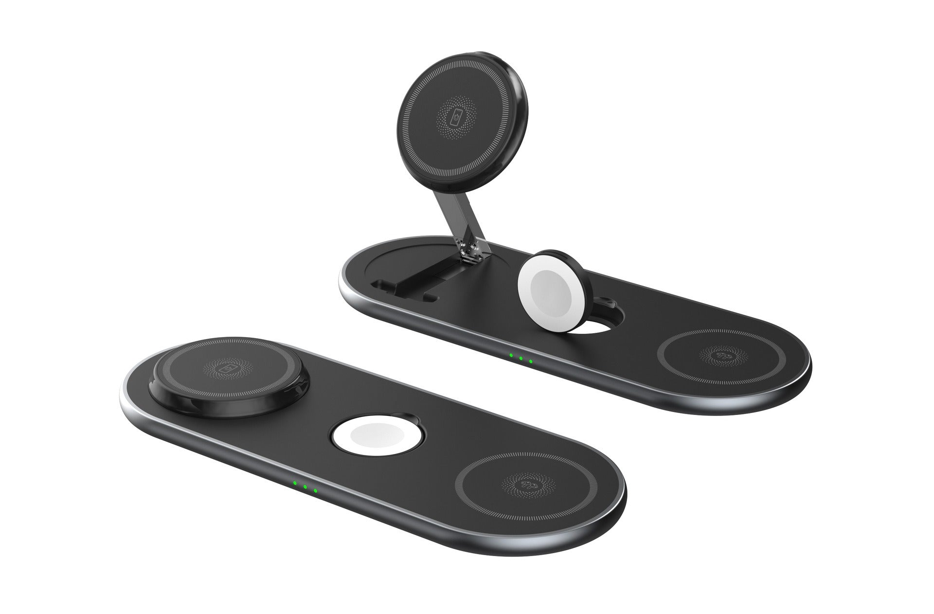 3-in-1 Foldable Magnetic Wireless Charger, Qi2 Fast Charging for iPhone, AirPods, Smartwatch eprolo