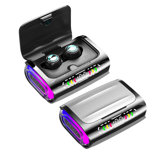 DX-01 Wireless Bluetooth Earbuds with LED Lights & 120H Battery Life eprolo