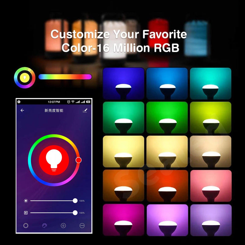 Tuya XLD-086 Smart Color Light Bulb - 16 Million Colors, Alexa & Google Assistant Compatible eprolo