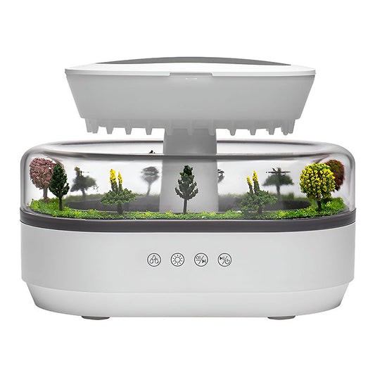Raindrop Aroma Diffuser with Colorful Night Light, White Noise, and Essential Oil Humidifier eprolo