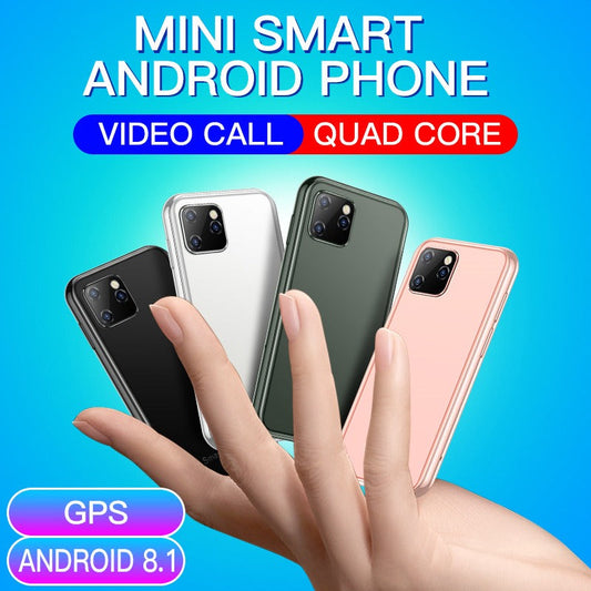 SOYES XS11 Mini 3G Android 8.1 Smartphone Dual SIM GPS WiFi 2.5" 1000mAh eprolo