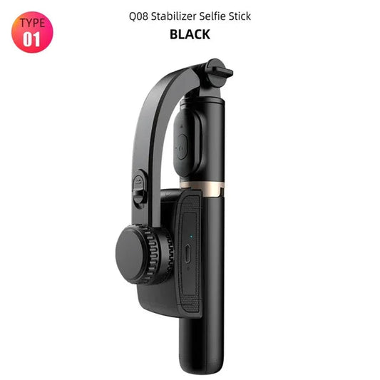 Q08 Handheld Gimbal Stabilizer w/ Bluetooth Selfie Stick Tripod for Smartphone eprolo