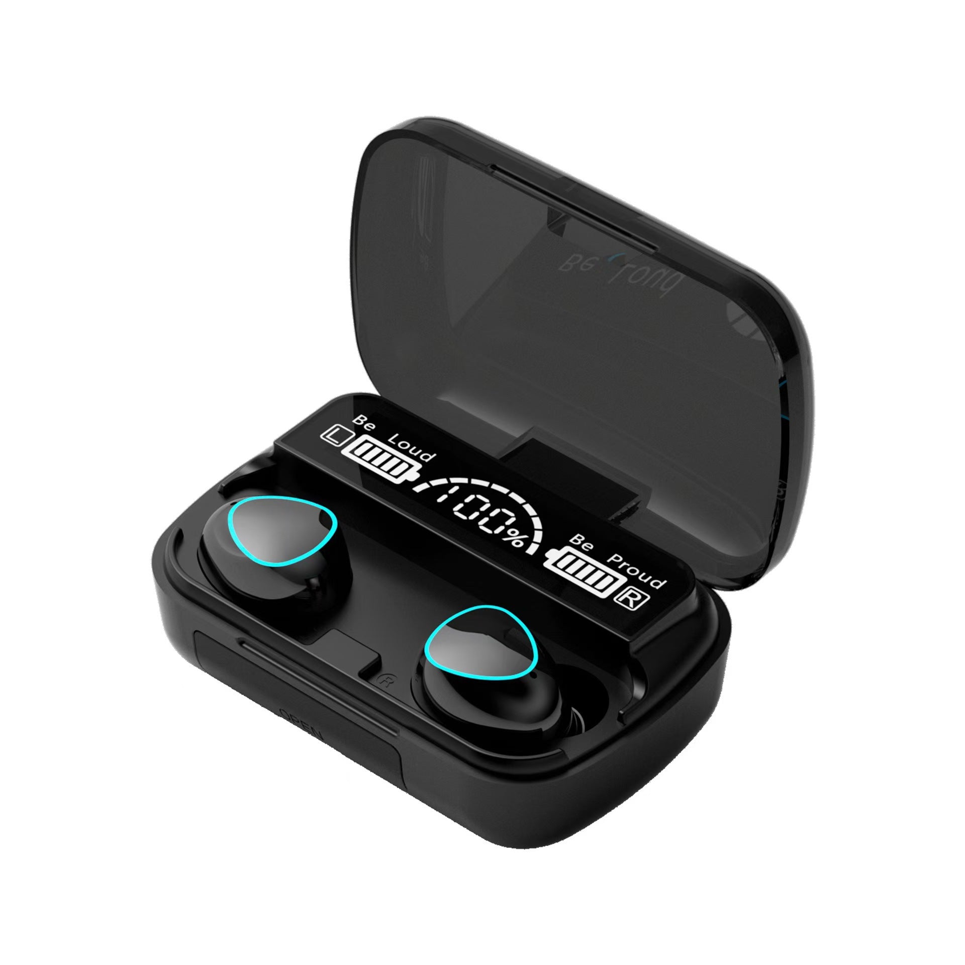 M10 Gaming Bluetooth Earbuds – Ultra-Long Battery, LED Display, Power-Bank eprolo
