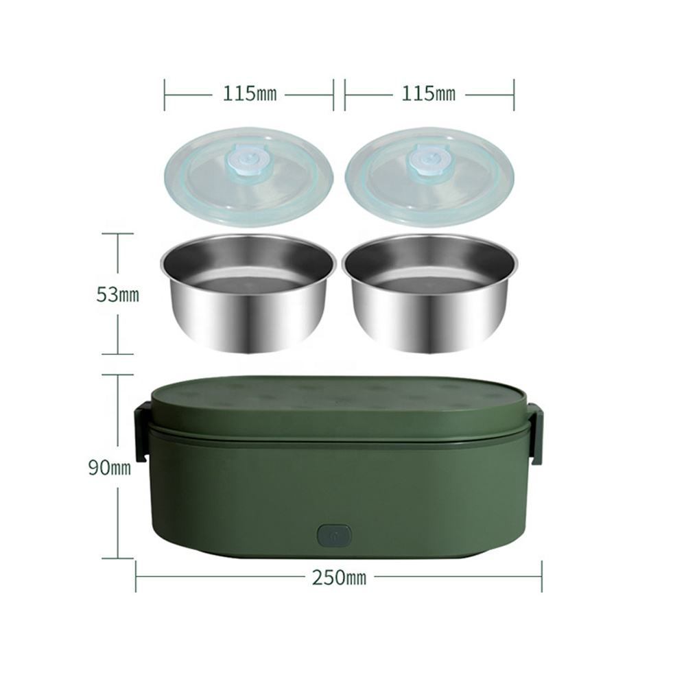 HM-R08 Electric USB Self-Heating Lunch Box Perfect for Office & Outdoor Meals eprolo
