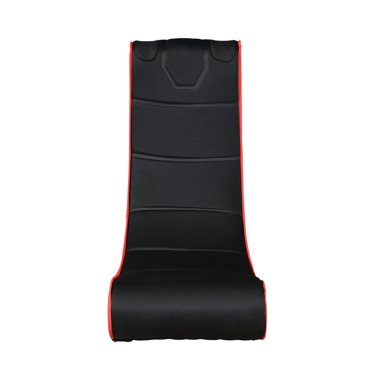 Foldable Gaming Chair w/ Bluetooth Speakers, Black/Red, Compatible w/ Consoles eprolo