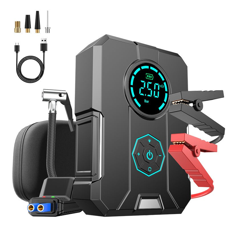 YS03 Portable Jump Starter & Air Pump All-in-One Car Tire Inflator Emergency Power eprolo
