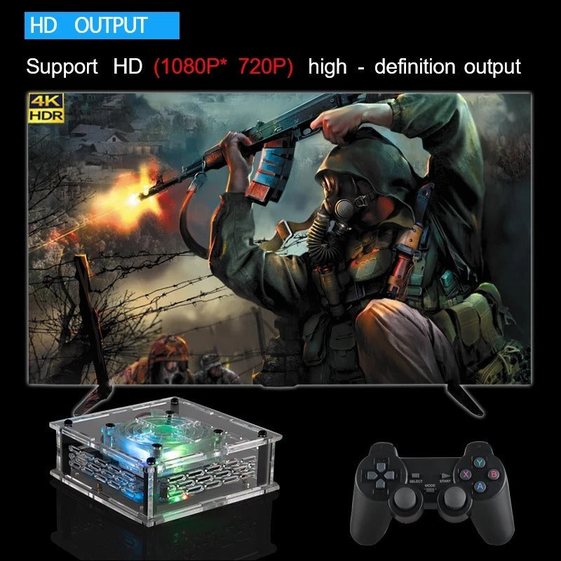 Super Console X Pro Max Retro Mini Console, PSP/PS1/N64 Dual‑System eprolo