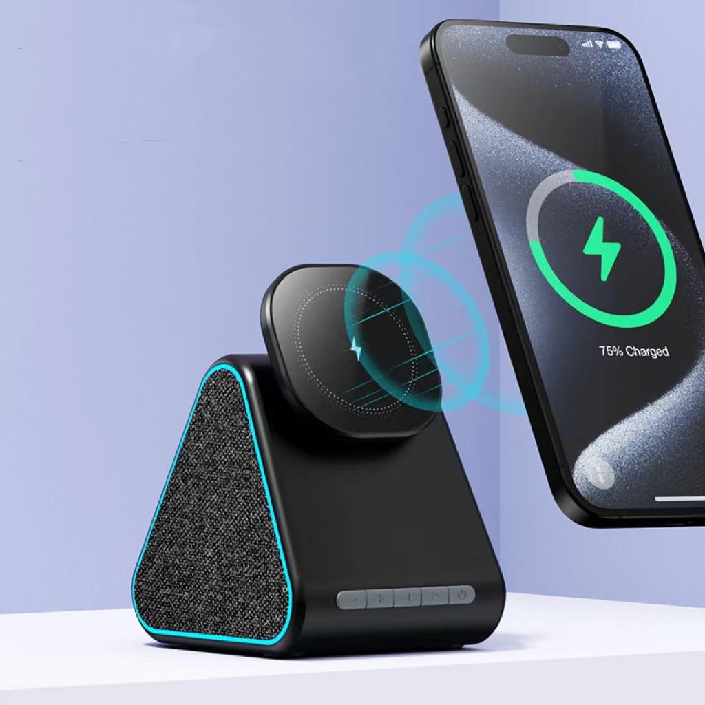 15W Magnetic Wireless Charger Bluetooth 5.0 Speaker for Apple iPhones eprolo