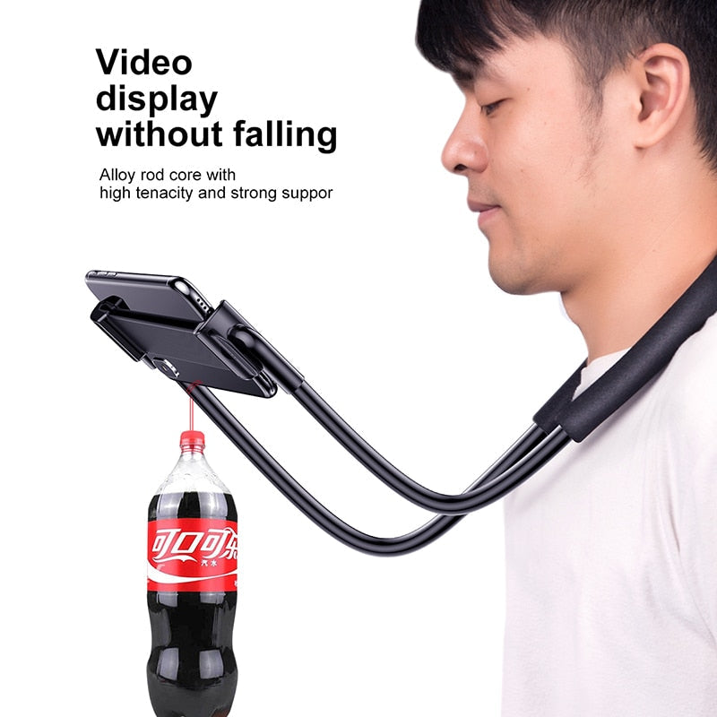 Baseus Flexible Lazy Neck Phone & Tablet Holder – Hands‑Free 360° eprolo
