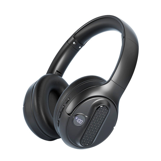 Head-Mounted Bluetooth Headset with Power Bank, Wireless Foldable Earphones eprolo