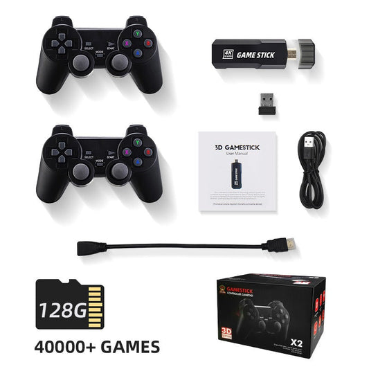 Y5 Lite Retro Game Console 4K HD, 40000+ Games, Dual Wireless Controllers eprolo