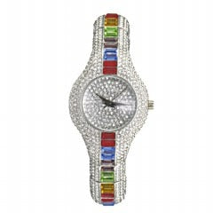 MISS FOX V196 Luxury Women's Watch 30mm Dial Stainless Steel Waterproof eprolo