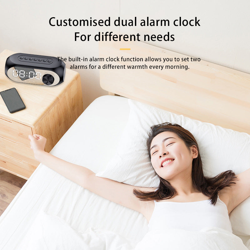 S8 Green Arrow Bluetooth Speaker: Wireless Subwoofer, RGB Lights, Alarm Clock eprolo