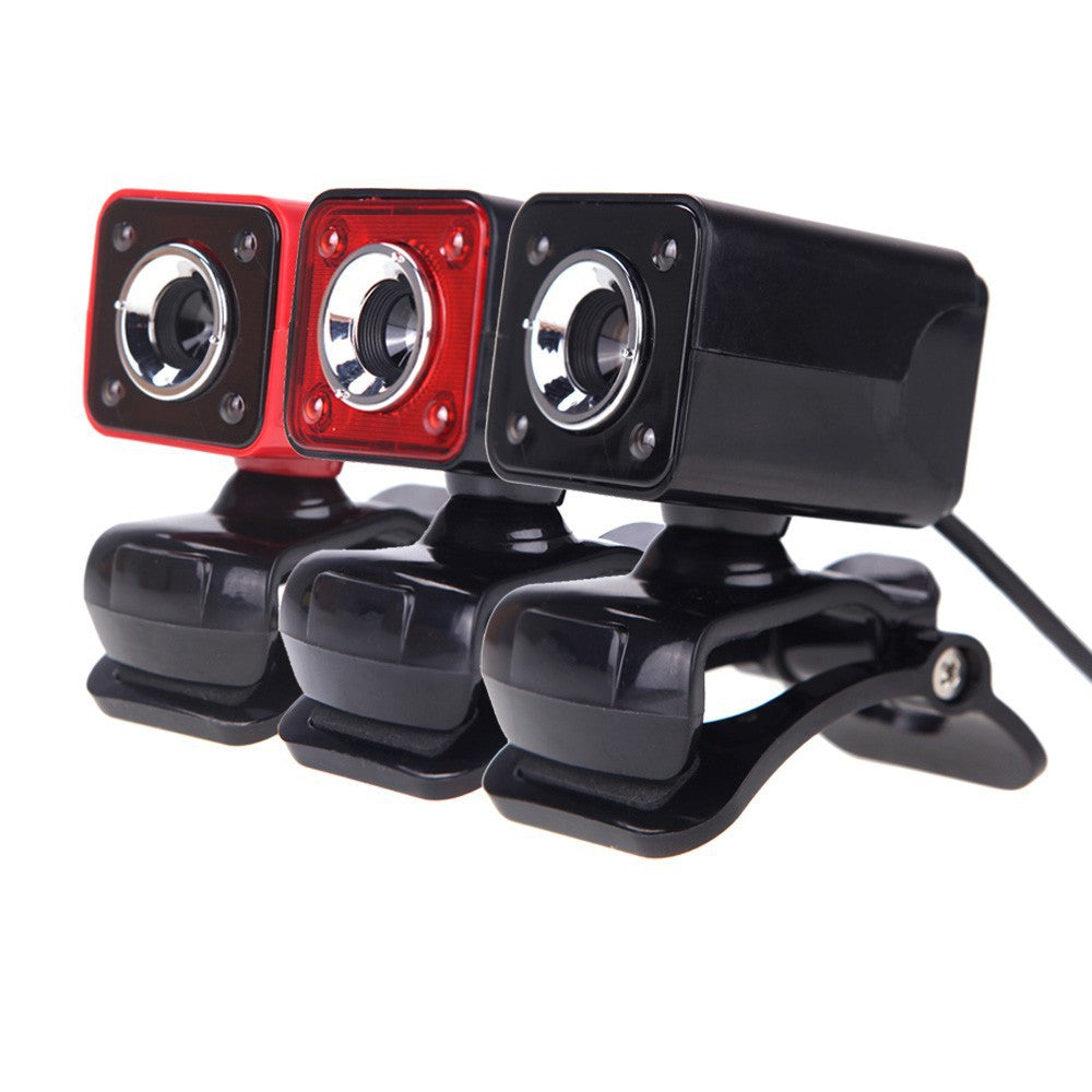HD Night Vision Computer Camera – 10m Mic & 4 LED Light Switch eprolo