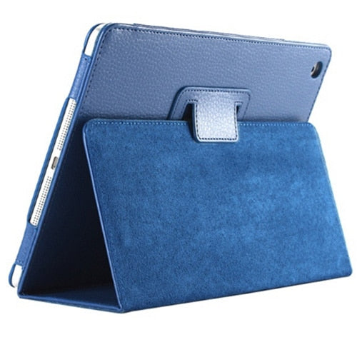 Tablet Case for Apple iPad 2/3/4, Auto Flip PU Leather Smart Stand, Litchi Texture eprolo